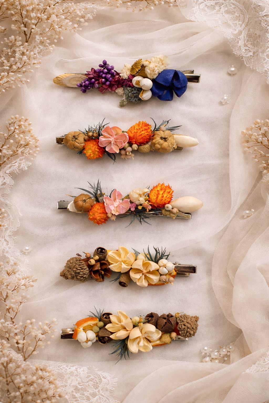 Wear a touch of romance in your hair ✨🌸