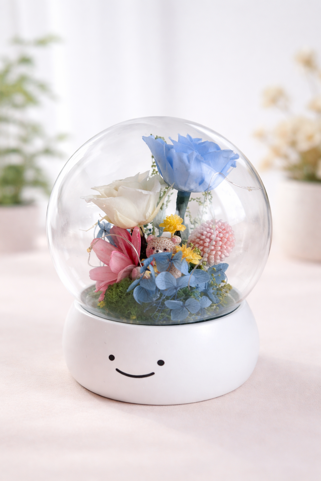 Eternal Smile Floral Dome