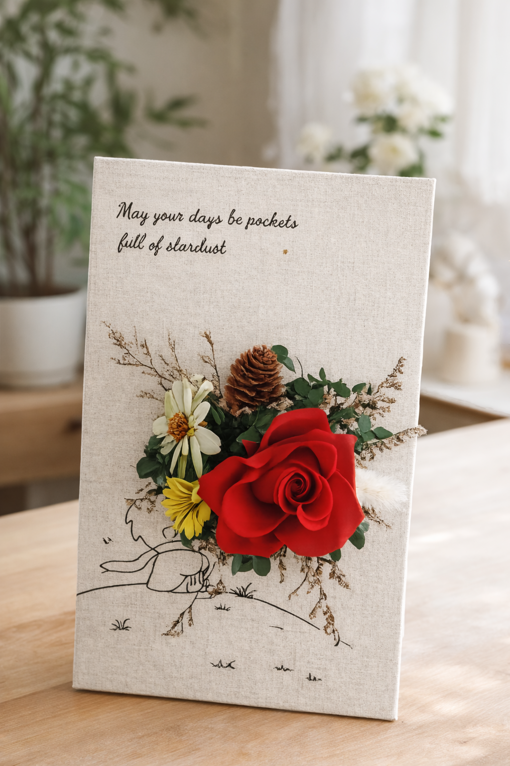 Preserved Flower Canvas Workshop